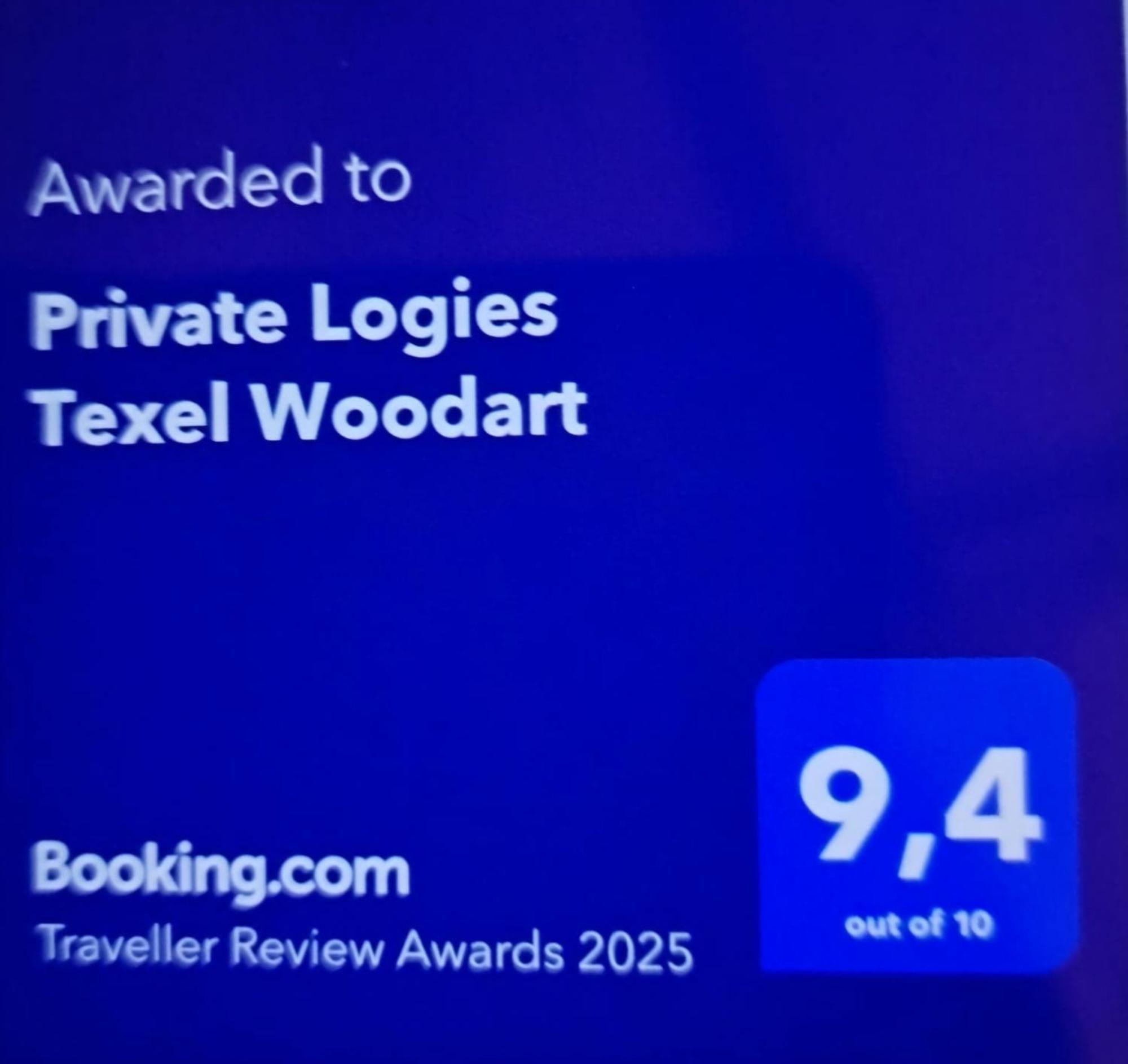 Private Logies Texel Woodart Midden-Eierland Eksteriør bilde